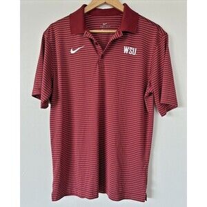 Nike Dri-Fit Washington State University WSU Shirt Mens Medium Red College